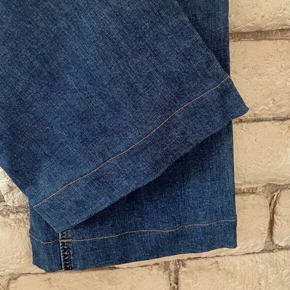 Chelsea & Violet Dark Blue Flare Jeans - Picture 3 of 8